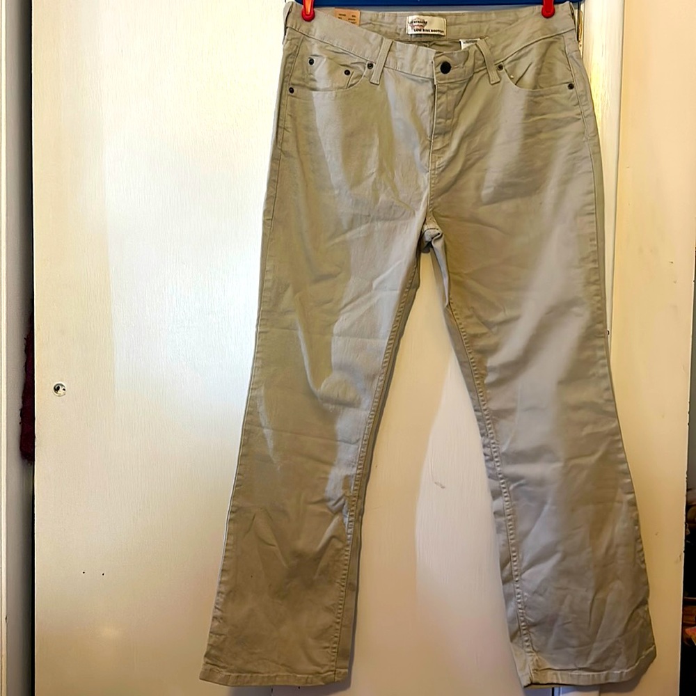 Levi Strauss Signature Low Rise Bootcut Size 14 Short